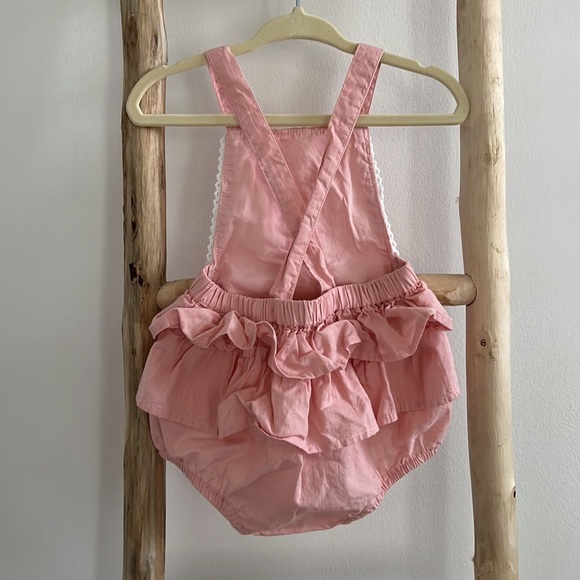 Boho Romper with Embroidery Size 6-9 months - Picture 4 of 7